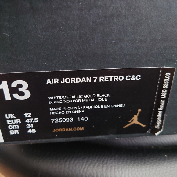 Nike Air Jordan 7 VII Retro Champagne 2015 - Picture 5 of 12